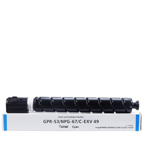 For Canon Copier NPG-67 Toner Cartridge GPR-53 Color Copier Toner C-EXV-49 For Canon IR-ADV C3325/C3320/C3300/C3330/iR C3120L/iR C3020