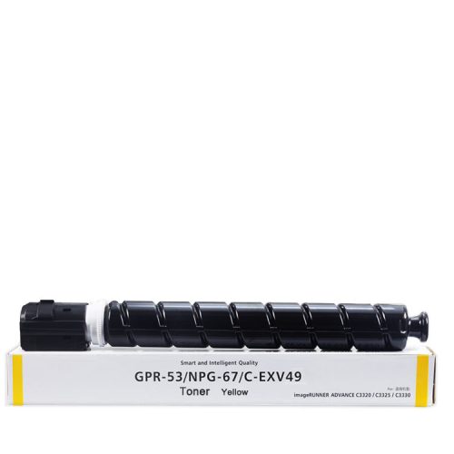 For Canon Copier NPG-67 Toner Cartridge GPR-53 Color Copier Toner C-EXV-49 For Canon IR-ADV C3325/C3320/C3300/C3330/iR C3120L/iR C3020