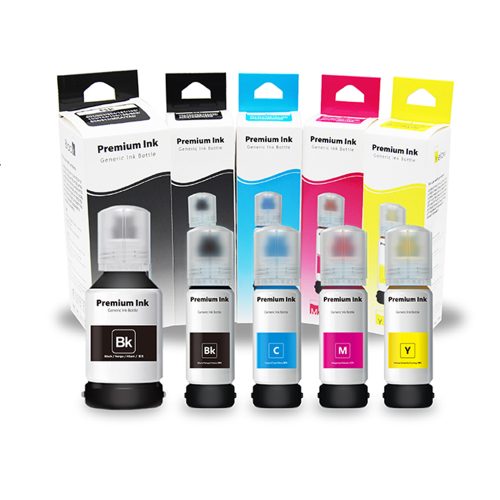 For Epson Refill Ink 001 003 102 104 101 103 502 504 Dye Ink Bottle Ink For Epson EcoTank L4150 L4160 L6160 L3110 ET2700 Desktop Printers