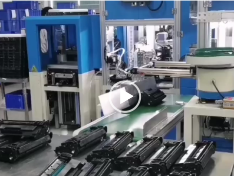 Ti-FAITH Toner Cartridge Production Area,Quality Control In Every Part With Detail Inspection.