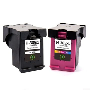 Ti-FAITH Compatible HP 305XL Ink Cartridge Remanufactured Inkjet Black Tri-color For for HP305 for HP DeskJet 2710 Printer