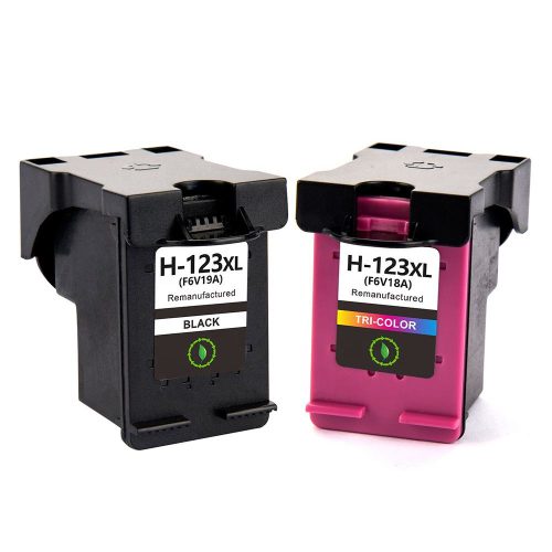 Ti-FAITH For HP 123XL Premium Black Color Remanufactured Ink Cartridge for HP123XL For HP123 For HP Deskjet 2130 2131 Printer