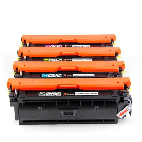 For HP 508A Toner Cartridge CF360A Color Toner Sets Good Quality Printing hp 508a color toner for HP ENTERPRISE M552 M553 Printers