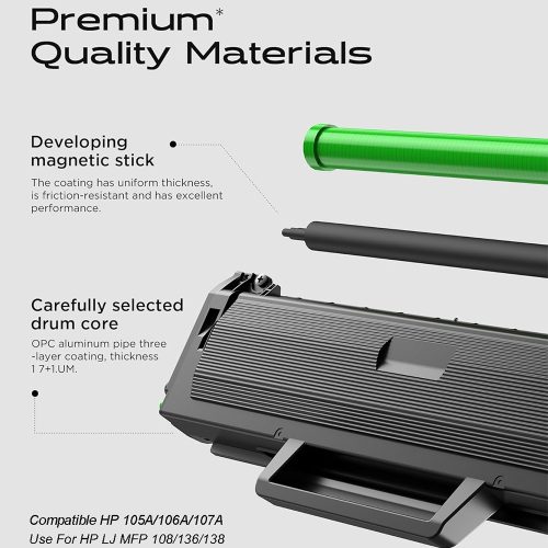 Factory 106A 107A Toner Cartridge W1106A W1107A Compatible Toner China Good Price Wholesale 106A 107A