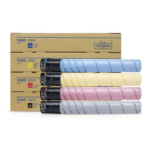 Compatible Konica Minolta TN512 Copier Toner Konica BIZHUB C454 C554 Color Photocopier Japanese Powder